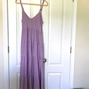 Maxi dress with pockets